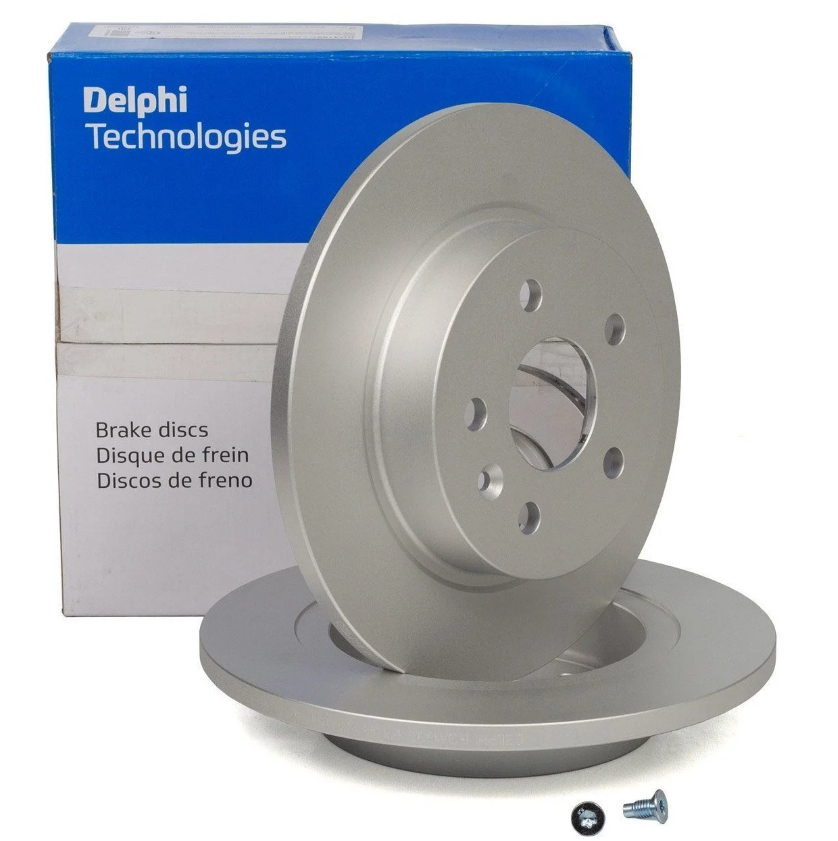 Opel Astra J Arka Fren Diski 1.4 2009-2016 268mm 2 Adet DELPHİ