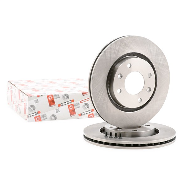Citroen C-Elysee Ön Fren Diski 1.5 HDI 2018-2025 266mm 2 Adet FERODO