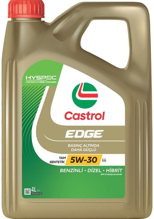 Castrol Edge 5W-30 LL Tam Sentetik DPF Motor Yağı