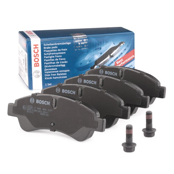 Peugeot Partner Ön Fren Balatası 1.6 HDİ 2005-2011 BOSCH