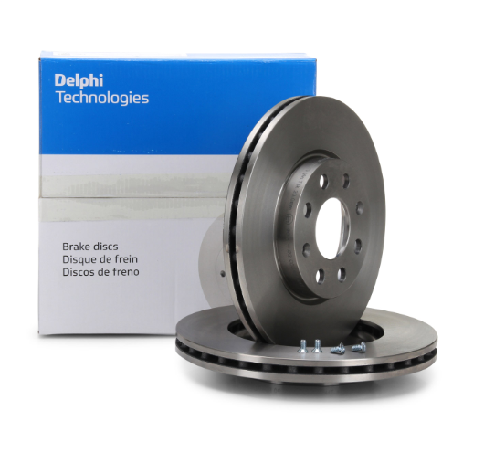 Opel Corsa D Ön Fren Diski 1.4 2006-2014 257mm 4 Bijon 2 Adet DELPHİ