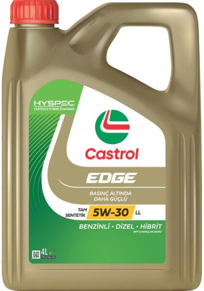 Castrol Edge 5W-30 LL Tam Sentetik DPF Motor Yağı